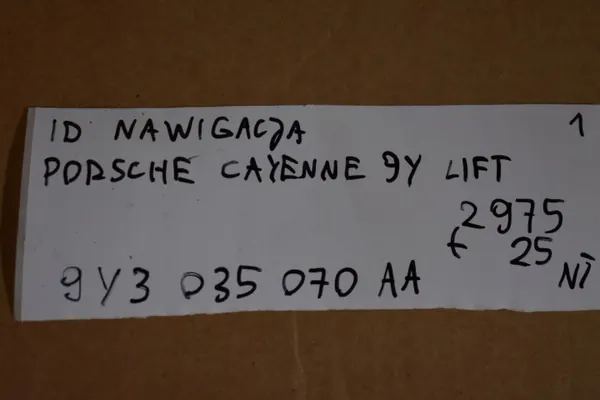 Unité de navigation Porsche OE OEM 9Y3035070AA 55 image 4