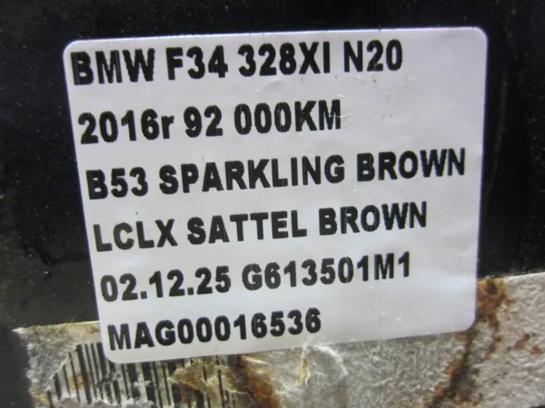 BMW 3 F34 F30 Dragkule OEM 364RT5 - Begagnad image 8