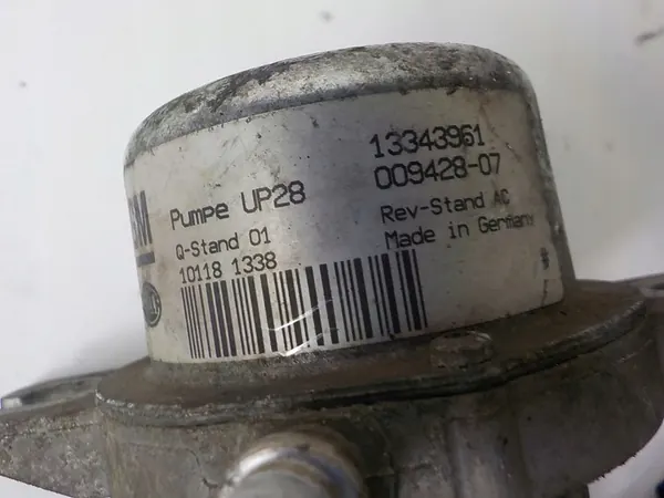 OPEL ASTRA J IMUVAKUUMPUMPPU 1.4T OEM 13343961 image 2