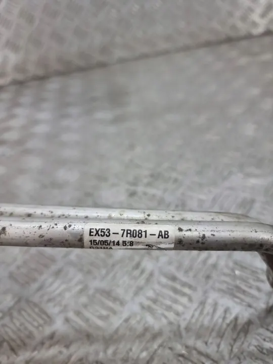 Manguera refrigerante aceite caja Jaguar F-Type 2014 OEM Ex537R081AB image 5