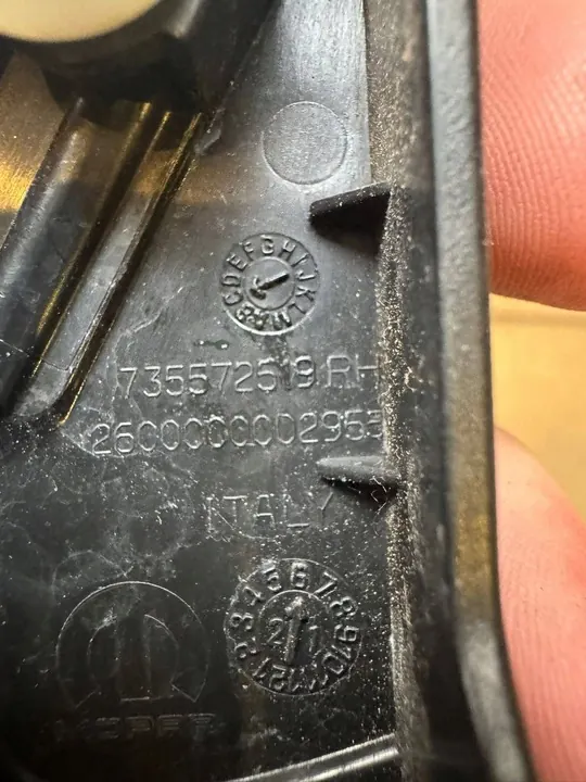 Karossdel Fiat 500X 735572518lh image 2