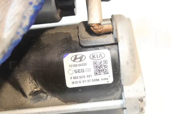 Motor de arranque Kia Picanto 1.2 Gasolina 62kW 36100-04300 2019 image 9
