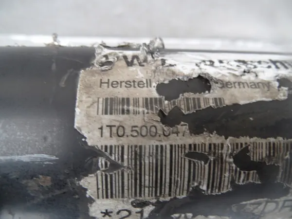 Taka-akseli OEM 1T0500047 VW Touran I:lle image 3