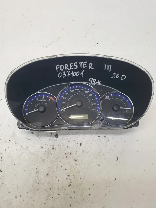 Cuadro de instrumentos Subaru Forester III 2.0 D OEM 0371001 image 2