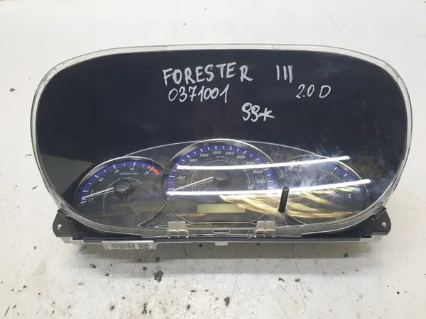 Cuadro de instrumentos Subaru Forester III 2.0 D OEM 0371001 image 3
