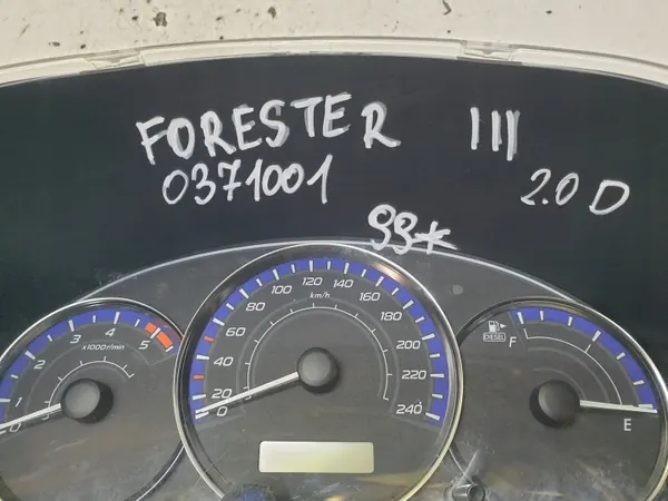 Cuadro de instrumentos Subaru Forester III 2.0 D OEM 0371001 image 7
