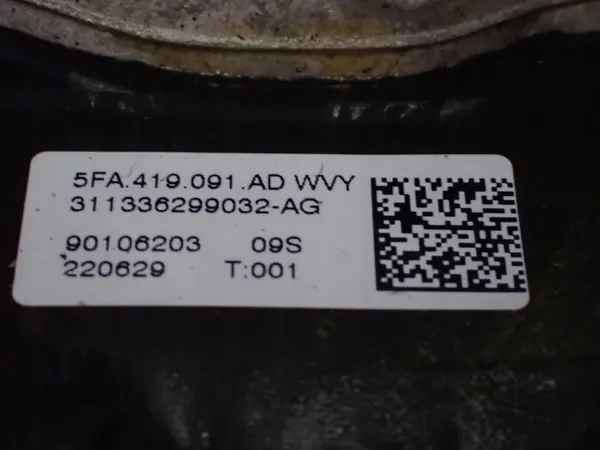OEM 5FA419091AD Lederlenkrad Rote Naht image 5