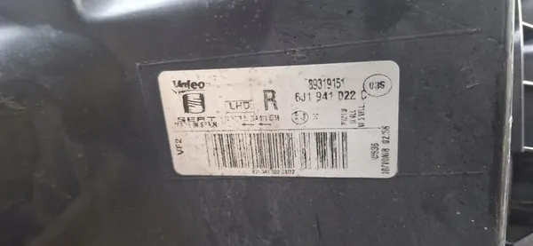 Farol dianteiro direito Seat Ibiza 4 IV 6J1941022C image 5