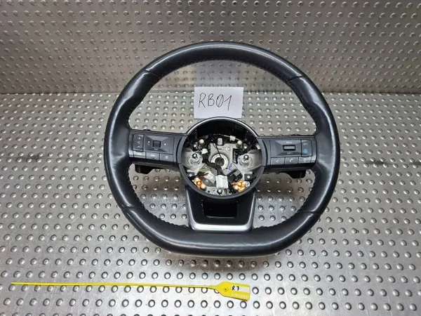 Volante Couro OEM S25165653 com Pás Nissan image 2