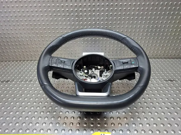 Volante Couro OEM S25165653 com Pás Nissan image 3