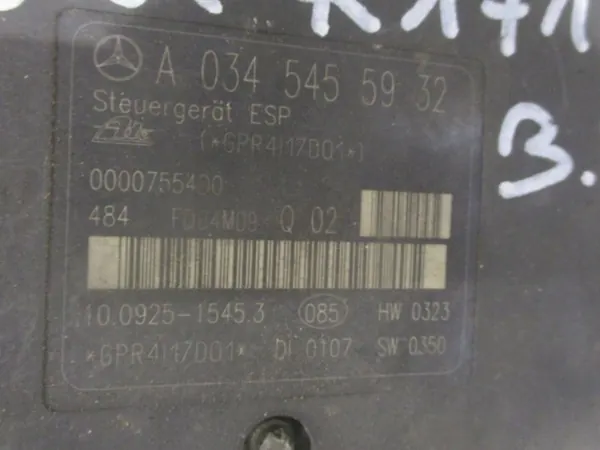 Mercedes Jarrupumppu OEM A0054310112 Käytetty image 9