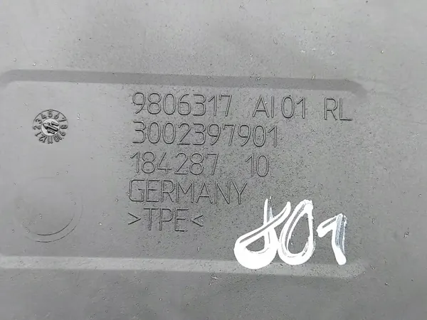 Handschuhfachmatte Mini Cooper Countryman R60 2011 OEM 9806317 image 6