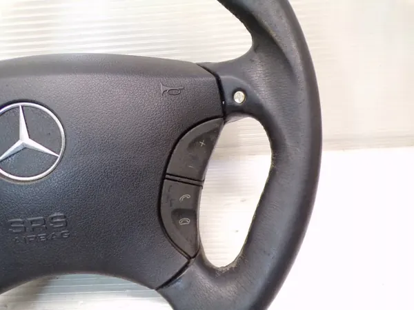 Volant + Airbag OEM Mercedes W220 W215 CL AMG Cuir image 3