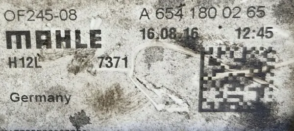 Arrefecedor de óleo usado OEM A6541800265 Mercedes image 4