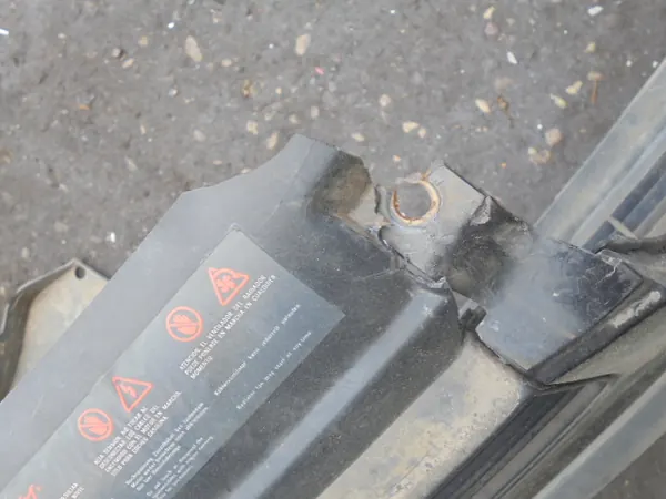 SEAT IBIZA II 6K Paraurti Anteriore 1999-2002 OEM 6K0807221M/N image 8