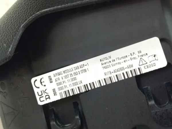 Airbag Condutor Ford Puma OEM R1TBA042B85ABW Usado image 5