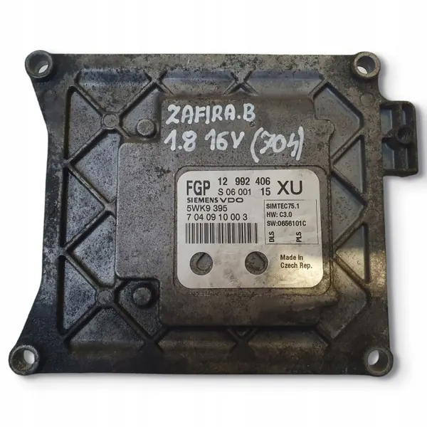 Calculateur Moteur ACR 12992406 pour Opel Zafira B 1.8 image 3