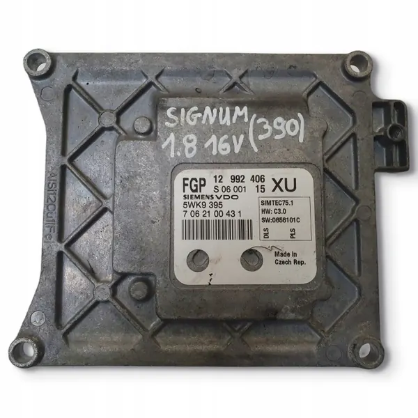Calculateur Moteur ACR 12992406 pour Opel Zafira B 1.8 image 5