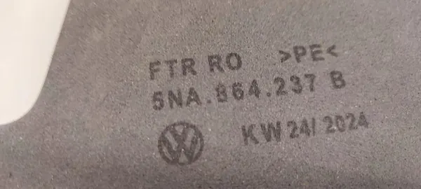 Deslizamento do para-choque dianteiro esquerdo VW Tiguan Allspace 5NN807049A image 3