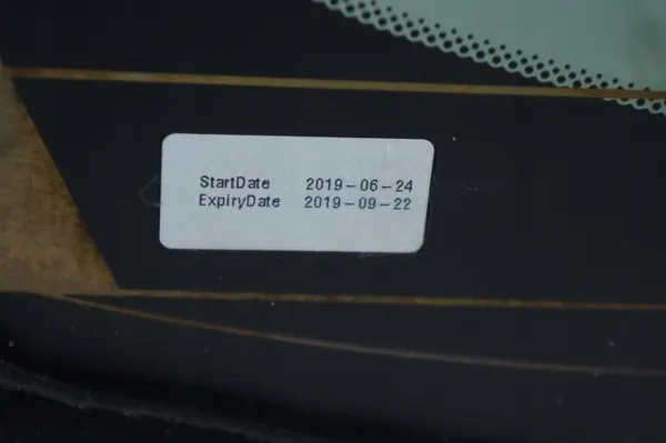 Lunette arrière VOLVO S60 III OE 2019 - Occasion image 8