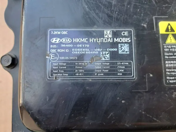 Onduleur Hyundai Kona 2020 OEM / Convertisseur Tension image 5