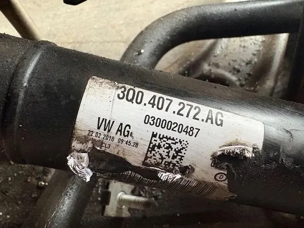 OEM 5Q0199369G framhjulsupphängningskit för Audi TT 8S image 6