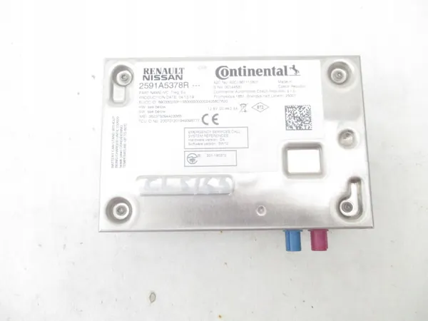 Module Bluetooth OEM 2591A5378R pour Renault Clio V image 2
