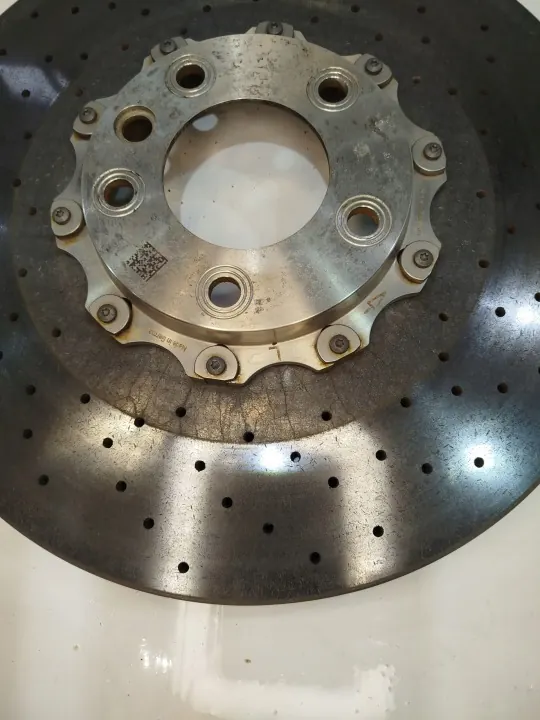 Jarrulevy vasen etu OEM 7P5615301L Porsche Cayenne image 3