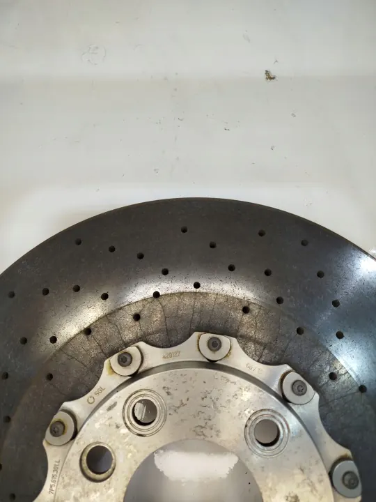 Jarrulevy vasen etu OEM 7P5615301L Porsche Cayenne image 5