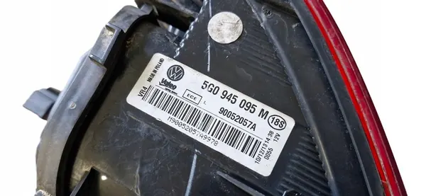 VW GOLF VII JUEGO DE LÁMPARAS TRASERAS EUROPA 5G0945096M image 6