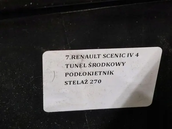 Middentunnel armsteunframe OEM JHG6F54D5FG6HU image 6