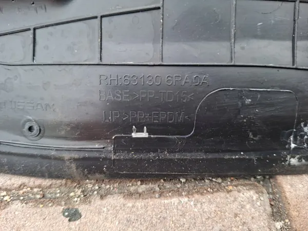 Nissan X-Trail T33 Spritzschutz Vorne Rechts OEM image 7