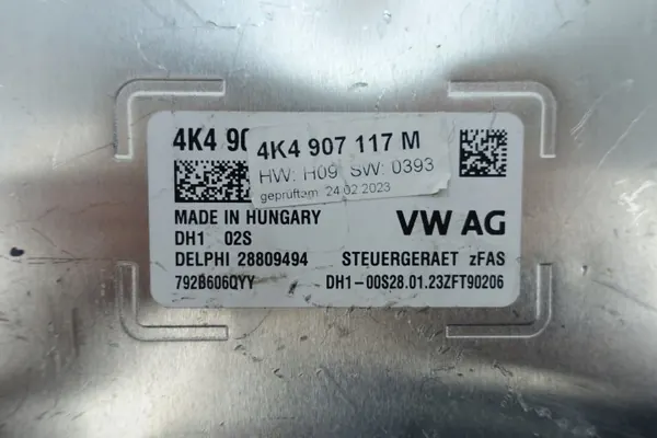 Module caméra Audi 4K4907117M traitement d'image image 4