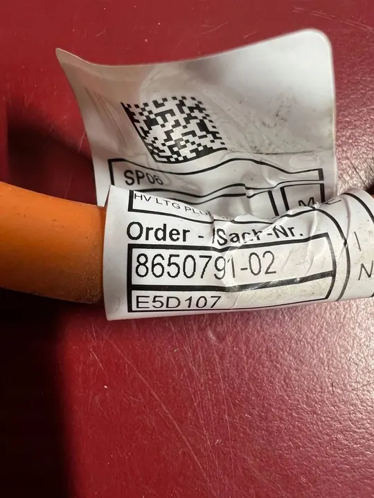 Cabo de alta tensão BMW X3 G01 2020 8650791 image 3