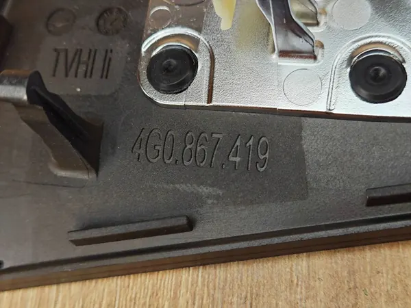 OEM 4G0867419H Dörrlist Vänster Bak Audi A6 C7 image 7