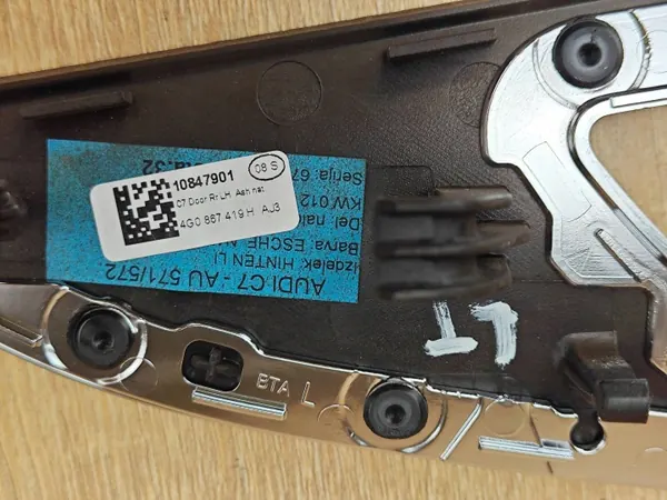OEM 4G0867419H Dörrlist Vänster Bak Audi A6 C7 image 8