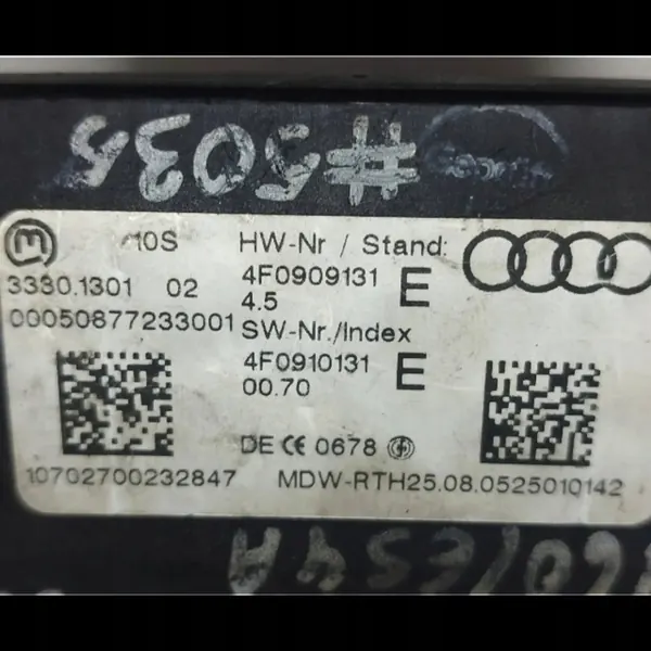 Contacteur d'allumage OEM 4F0910131 pour Audi A6 Allroad image 7