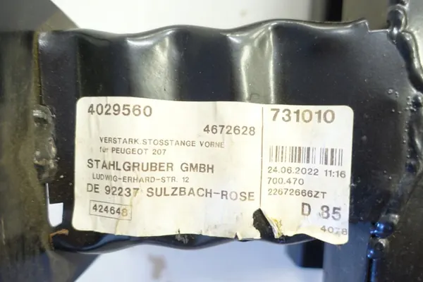 VAN Wezel 4029560 Suporte de para-choque image 7