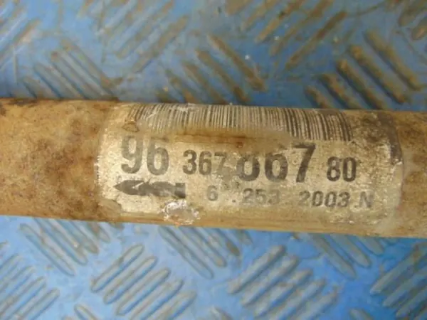 PEUGEOT 307 1.6 16V HB Arbre de Transmission Gauche 9636786780 image 5