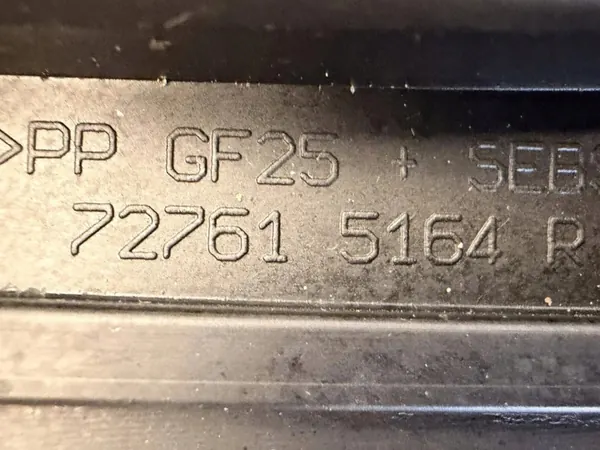 OEM 727615164R 727607077R Tuulilasin Lista Set image 3