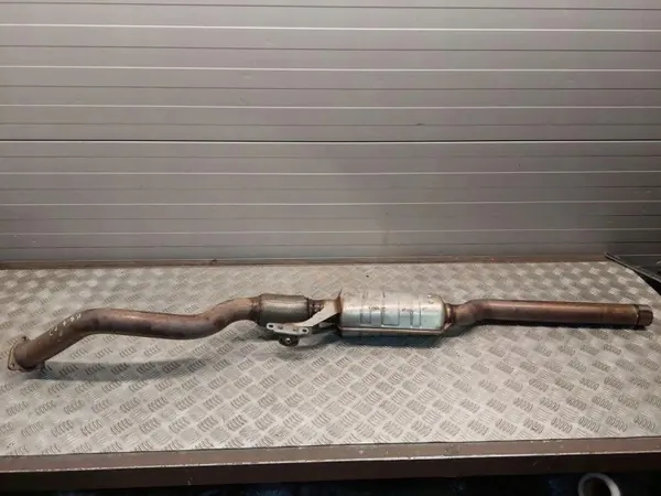 Audi OE 4H0118A Compleet Uitlaatdemper - Gebruikt image 2