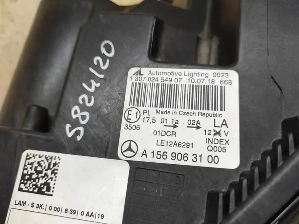 Linker Xenon Koplamp Mercedes GLA W156 13- A1569063100 image 9