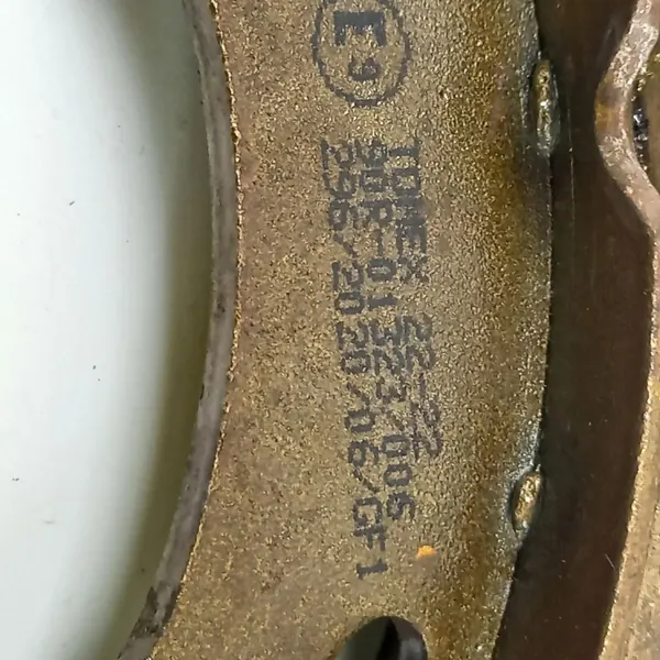 Land Rover OEM 90R01323 Taka jarrupalat image 7