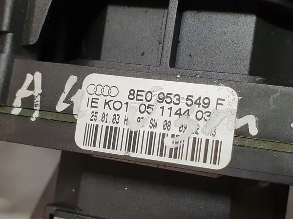 AUDI A4 (8E2, B6) 8E0953549F 1.9L Diesel 2004 image 3