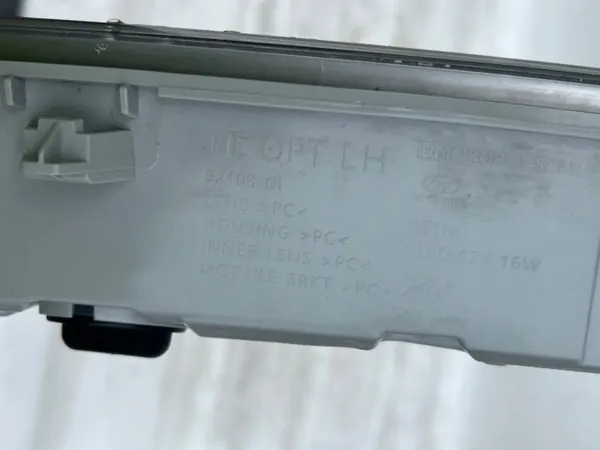 Hyundai Ioniq 5 LED DRL Esquerdo OEM 92108-GI image 8