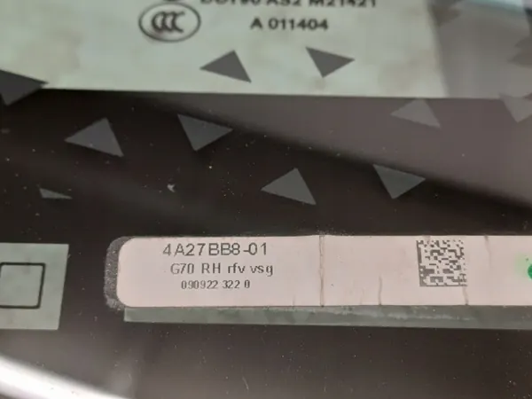BMW OE RTEKO LUK3425 Karossglas Bak Höger image 5