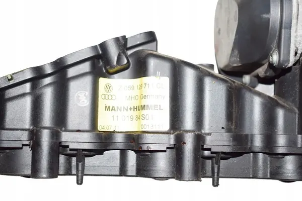 AUDI A6 C6 LIFT 3.0 TDI Linker Ansaugkrümmer 059129711CL image 3