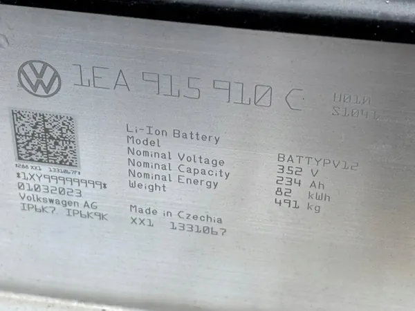 Skoda Enyaq IV Batteri OEM 1EA804842AC 82kWh image 6