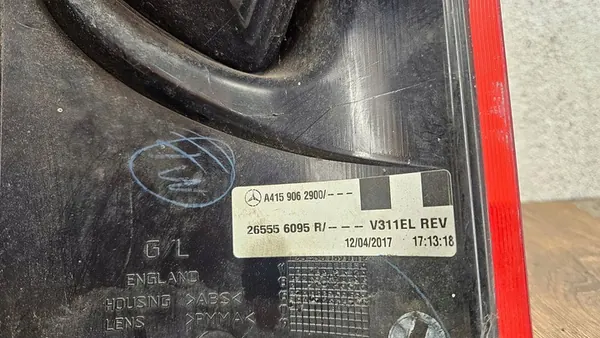 Linker achterlamp Mercedes Citan W415 image 6