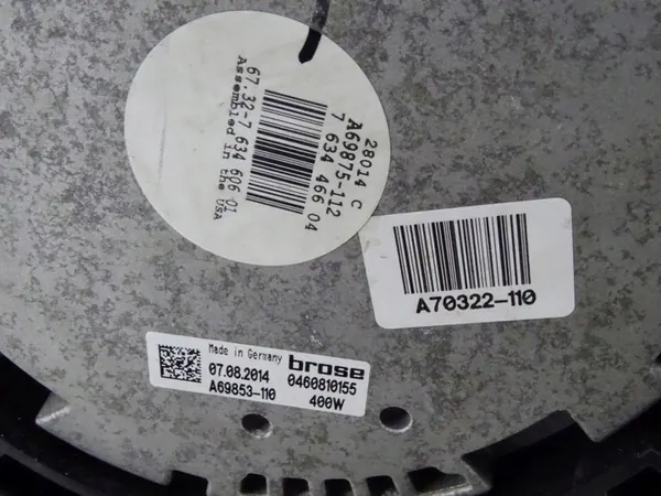 Conjunto de refrigeración BMW X5 F15 28i 2.0 N20 15-18 OEM image 8